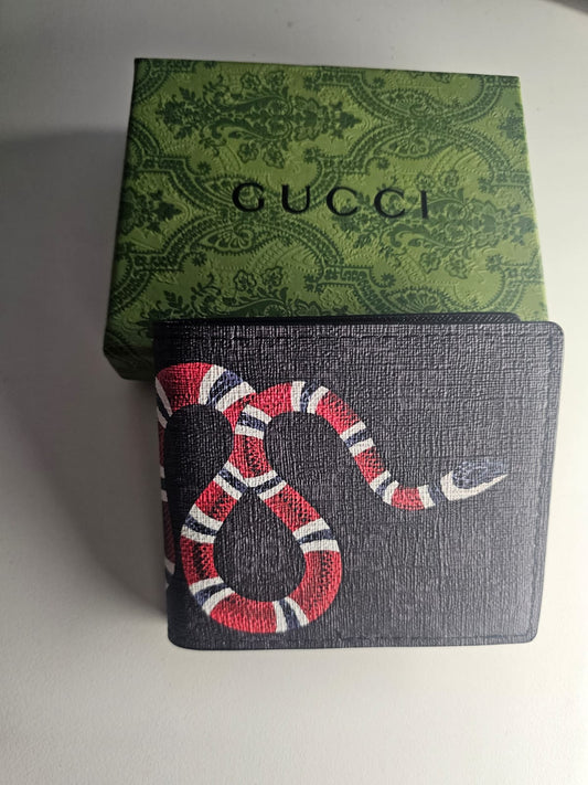 Gucci KingSnake Black Wallet