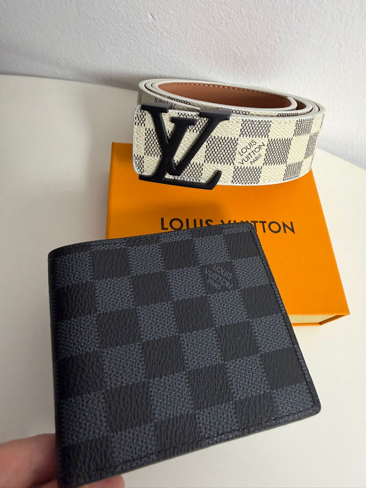 2 Set elegant Louis Vuitton (Curea + Portofel)