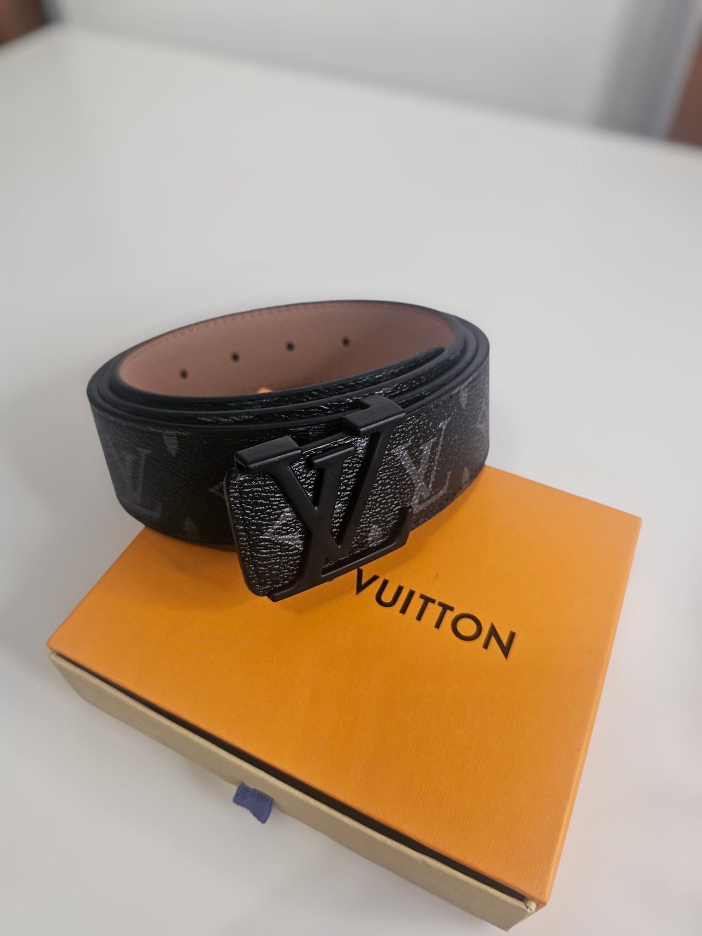 Louis Vuitton Black Belt V2